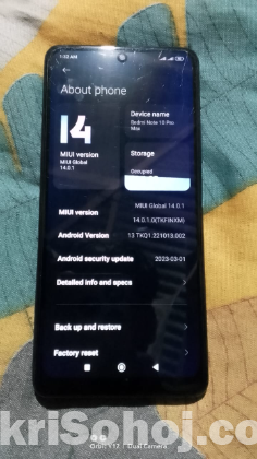 Redmi note 10 pro max